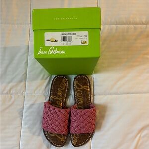 Sam Edelman Pink Quilted Sandals for Everyday Comfort